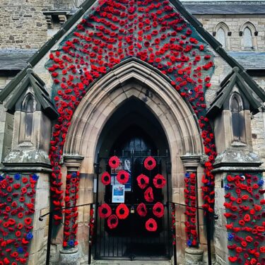 Students Visit Seaham WWII Memorials Ahead of Remembrance Sunday 2